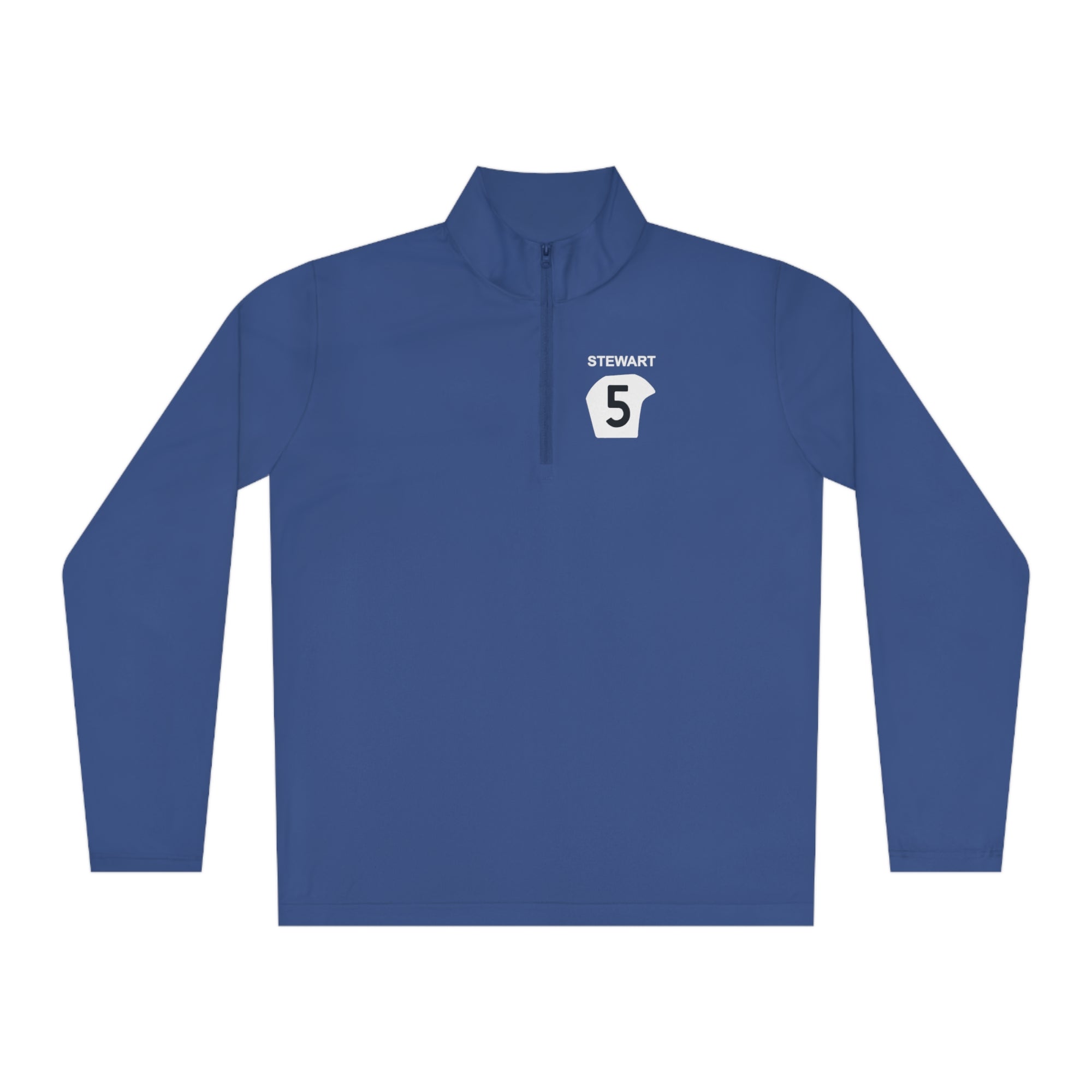 5: Elf Tyrrell Ford Racing - Jackie Stewart Unisex Quarter-Zip Pullover royal blue Flat pic