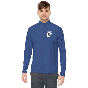 5: Elf Tyrrell Ford Racing - Jackie Stewart Unisex Quarter-Zip Pullover royal blue Front pic