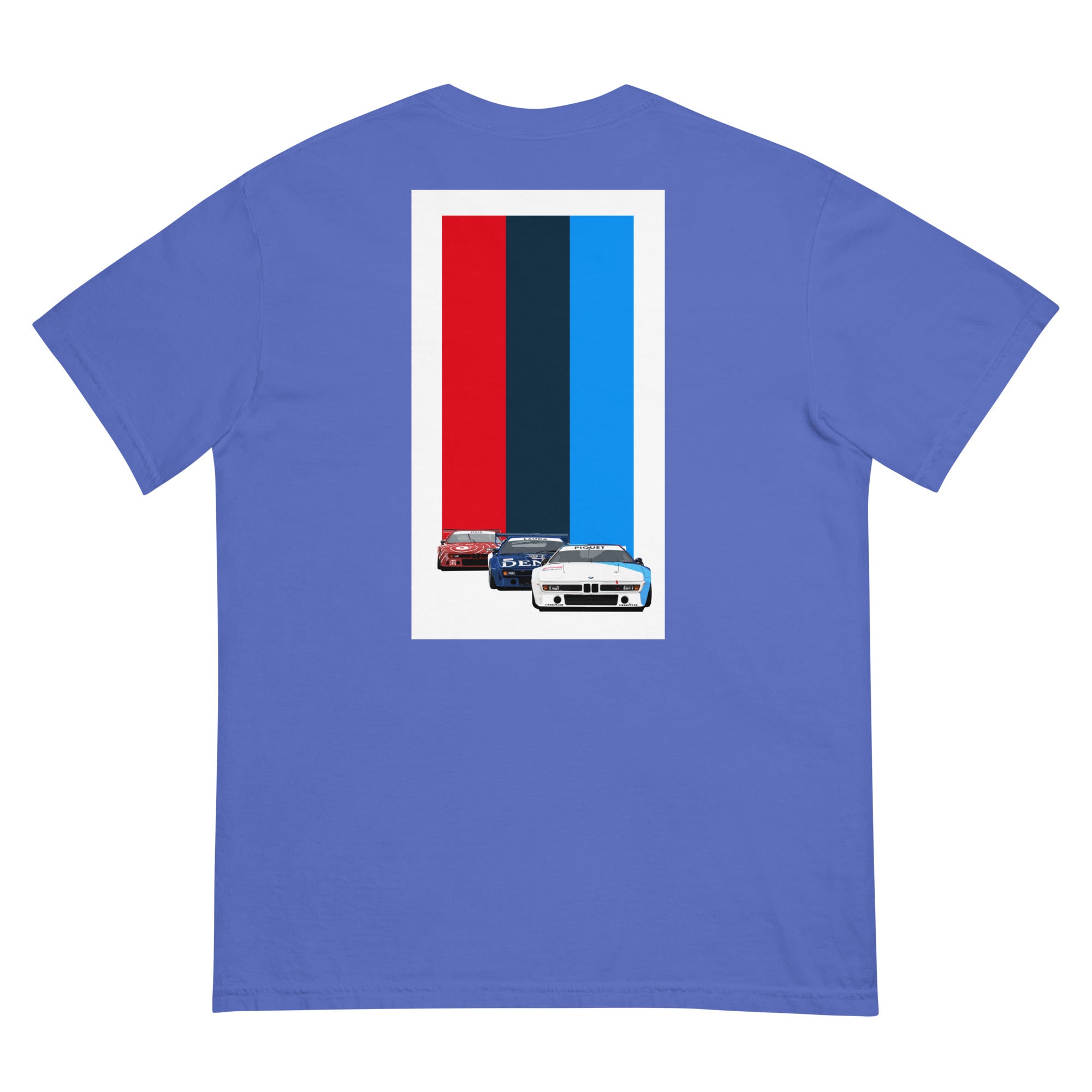  BMW M1 Procar 1979 bluetshirt rear flat