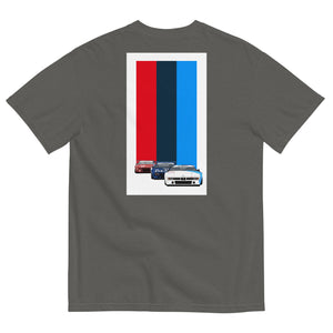  BMW M1 Procar 1979 grey tshirt rear flat