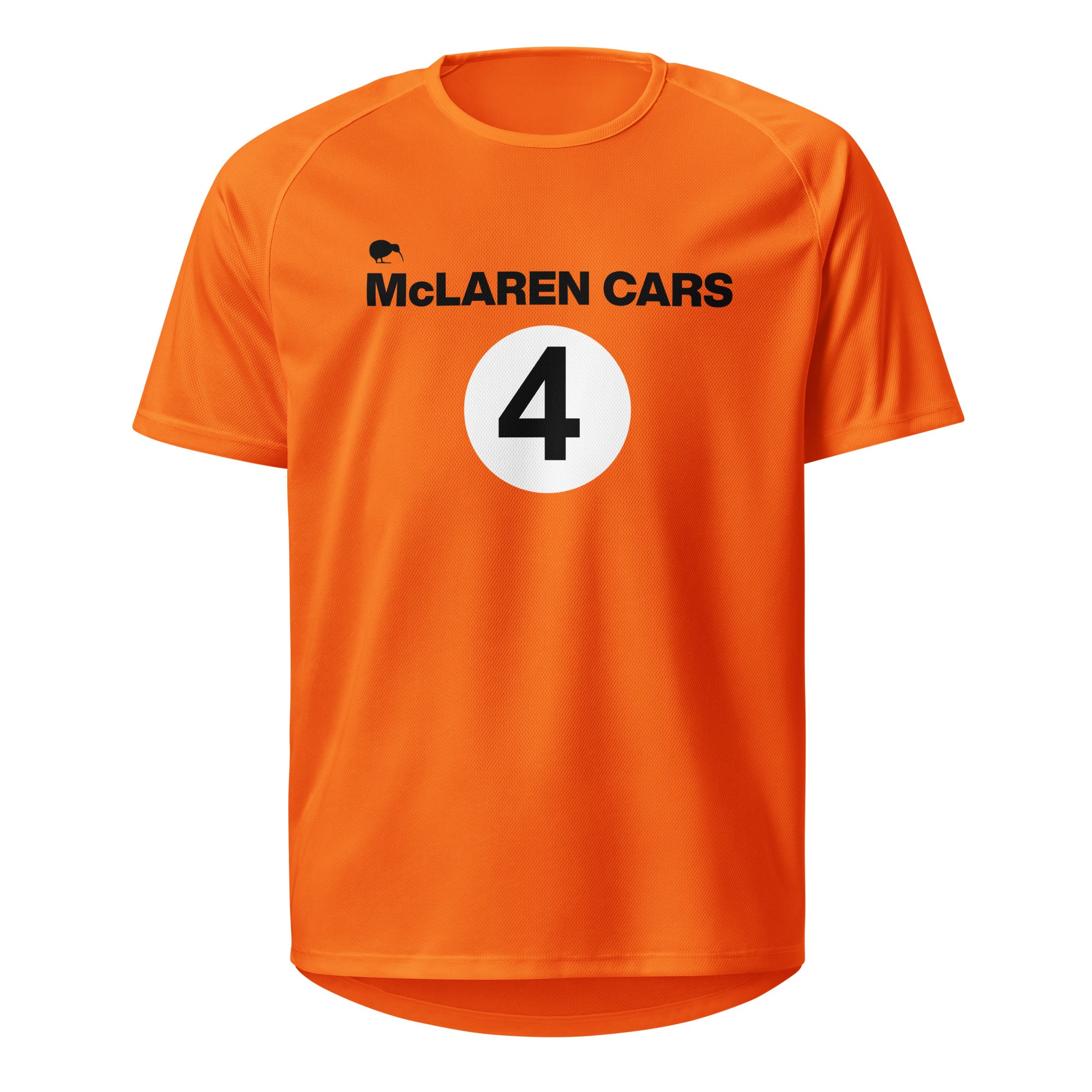 McLaren Can Am Papaya T Sports Unisex T-Shirt flat front