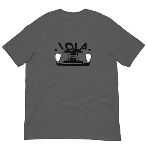 lola cars T70 MkIIIB le mans t-shirt dark grey flat