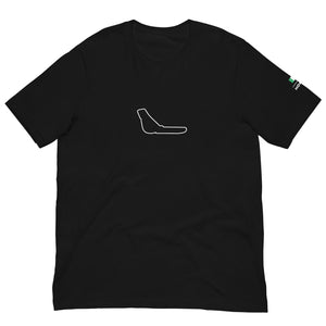 Monza: F1 Historic Circuit - Unisex T-Shirt Black front flat