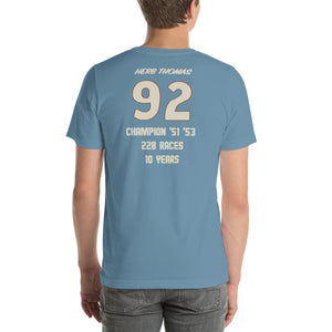 92: Herb Thomas - Nascar Legend Series Short-Sleeve Unisex T-Shirt