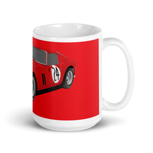 1962 Ferrari 250 GTO large Red Mug right