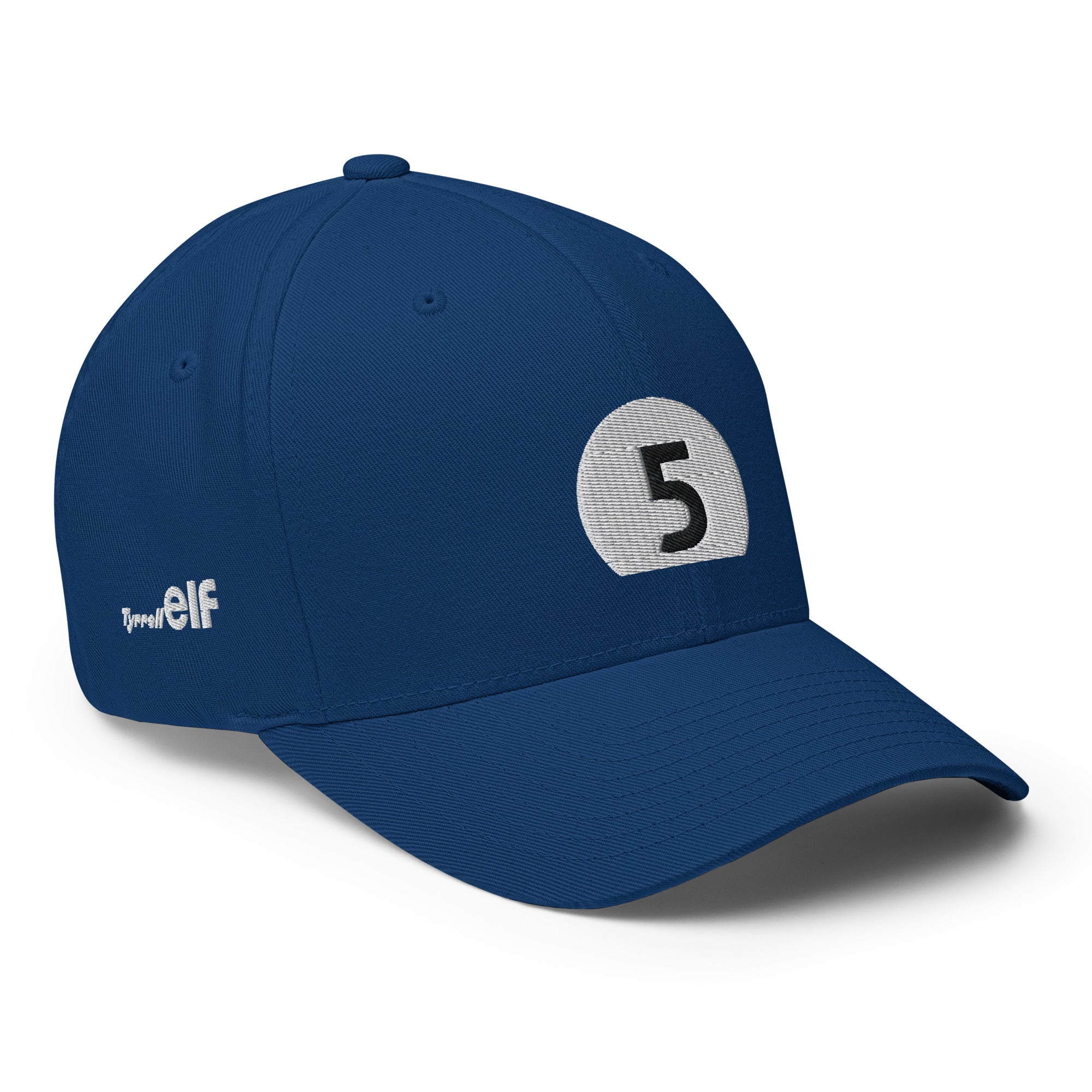 5: Elf Tyrrell Ford Racing - Jackie Stewart Blue cap right front side