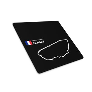 Circuit de la Sarthe 24 hours of le mans historic race track gaming mouse pad square