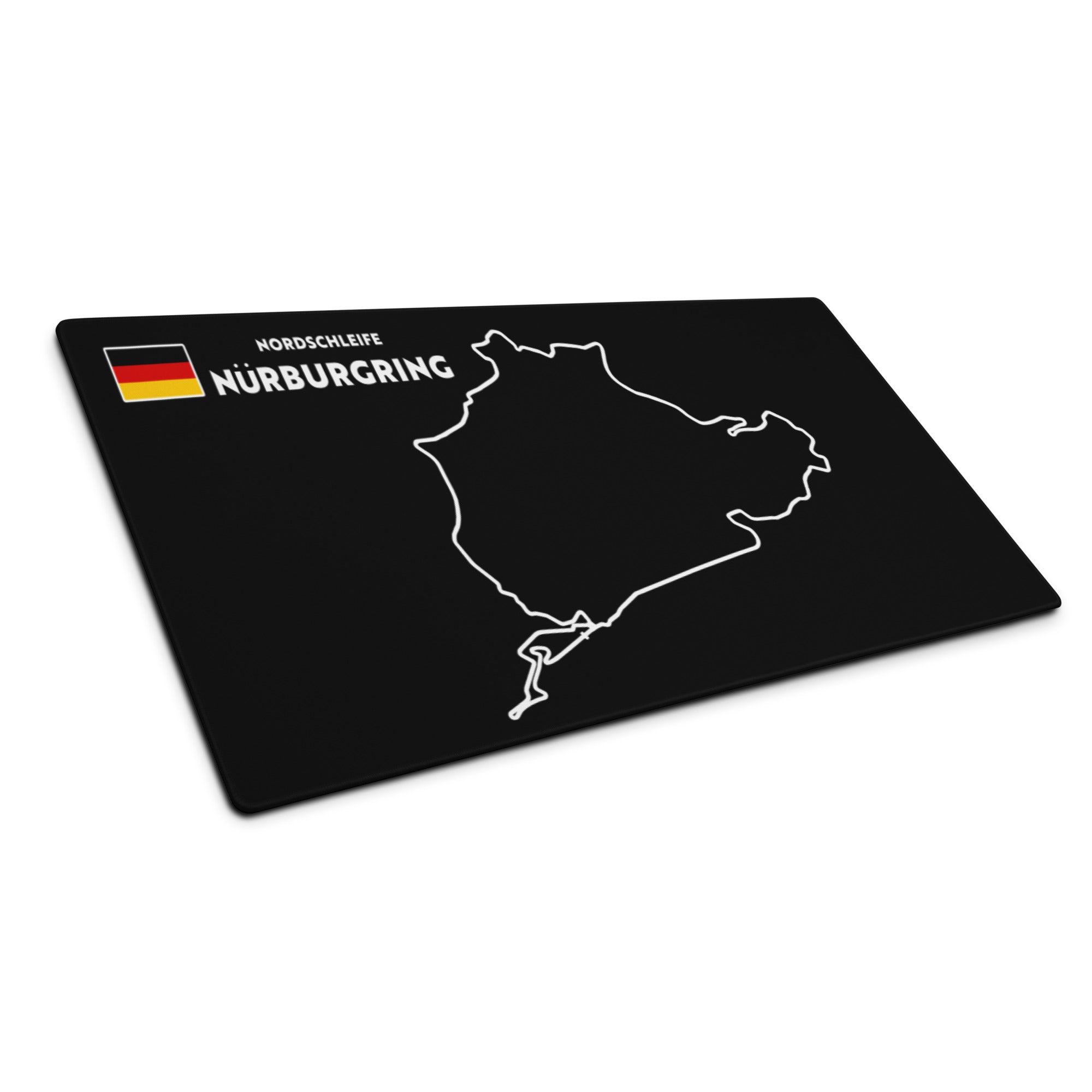 Nurburgring nordschleife f1 24 hours race track circuit mouse pad black large