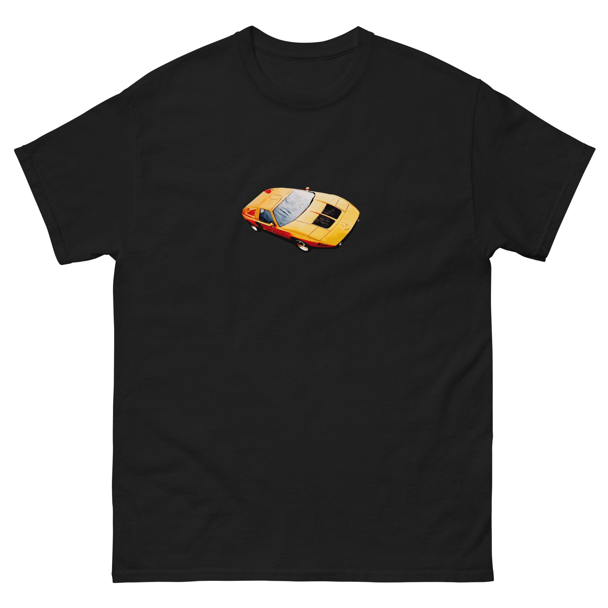 1970 Mercedes C111 Concept Short Sleeve T-Shirt black 