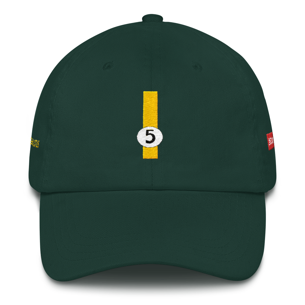 This design is inspired by Team Lotus driver Jim Clark, who won the world championship in 1963 and 1965.