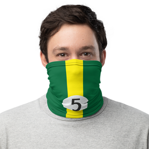 Team Lotus 5 jim clark neck gaiter mask