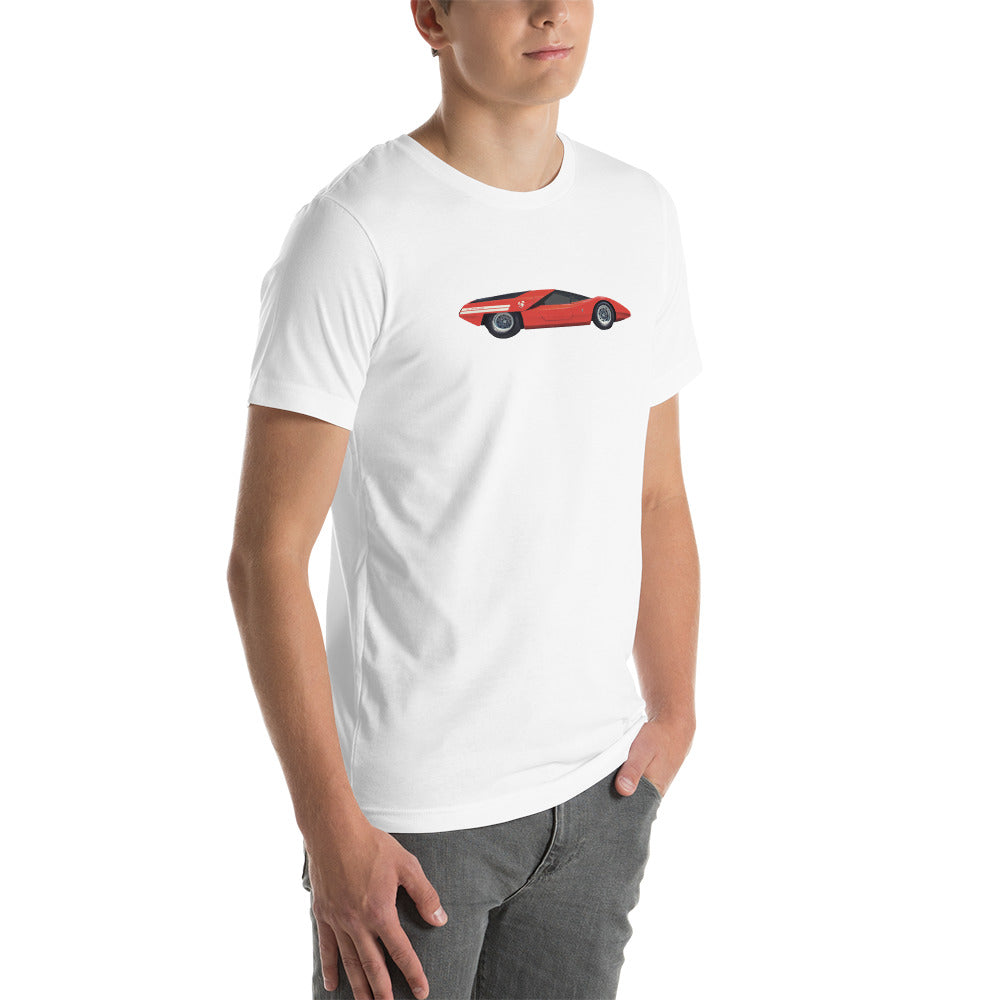 1969 Fiat Abarth 2000 Scorpione T shirt white right front